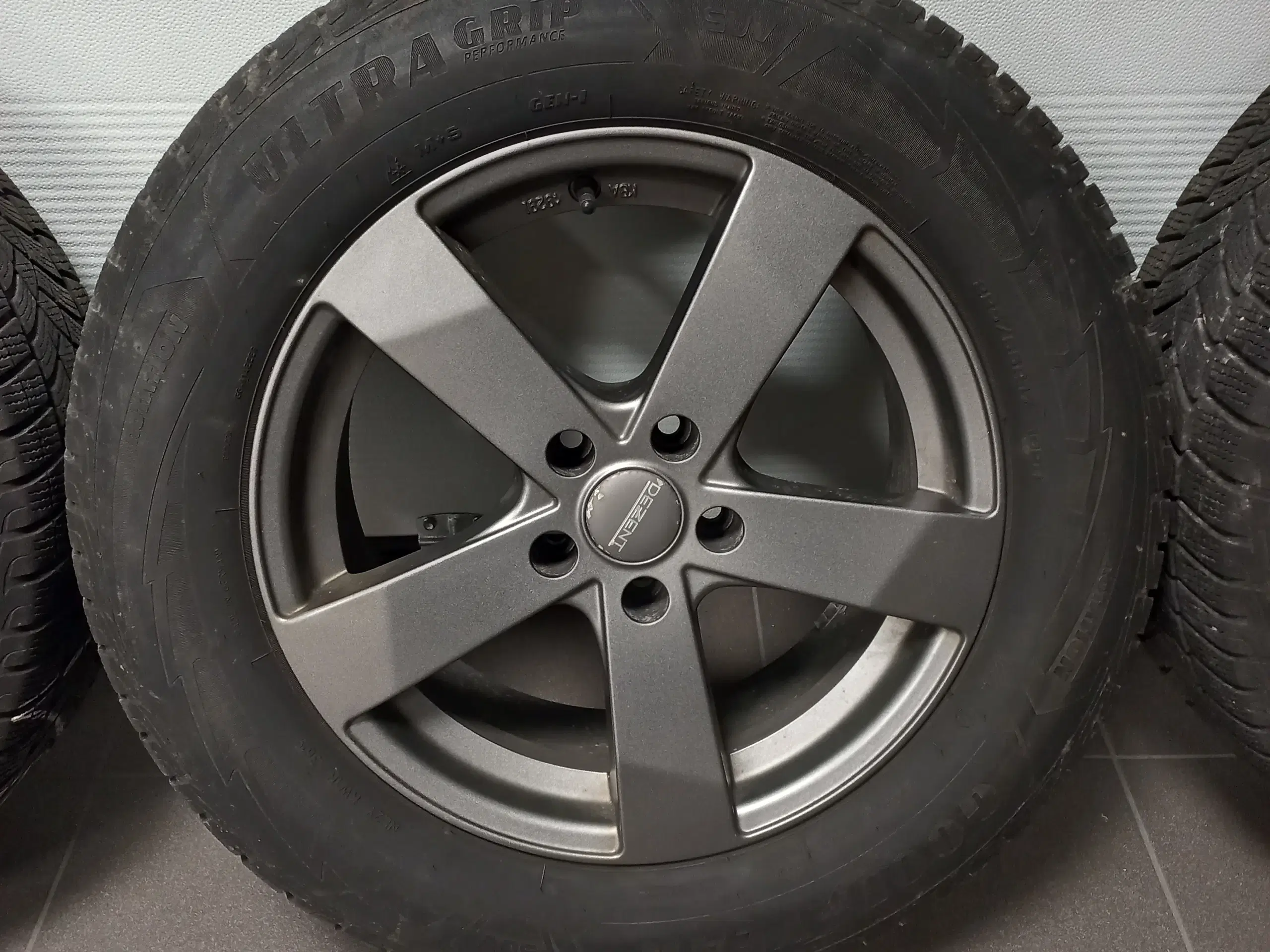 Alufælge 5x 112 m Goodyear Vinterdæk 225/65R17