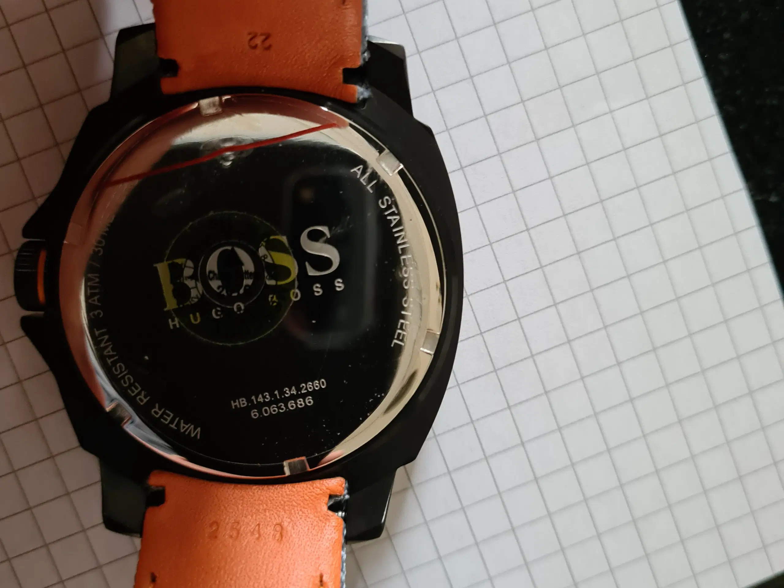 HUGO BOSS - Stainless steel - Water resistant