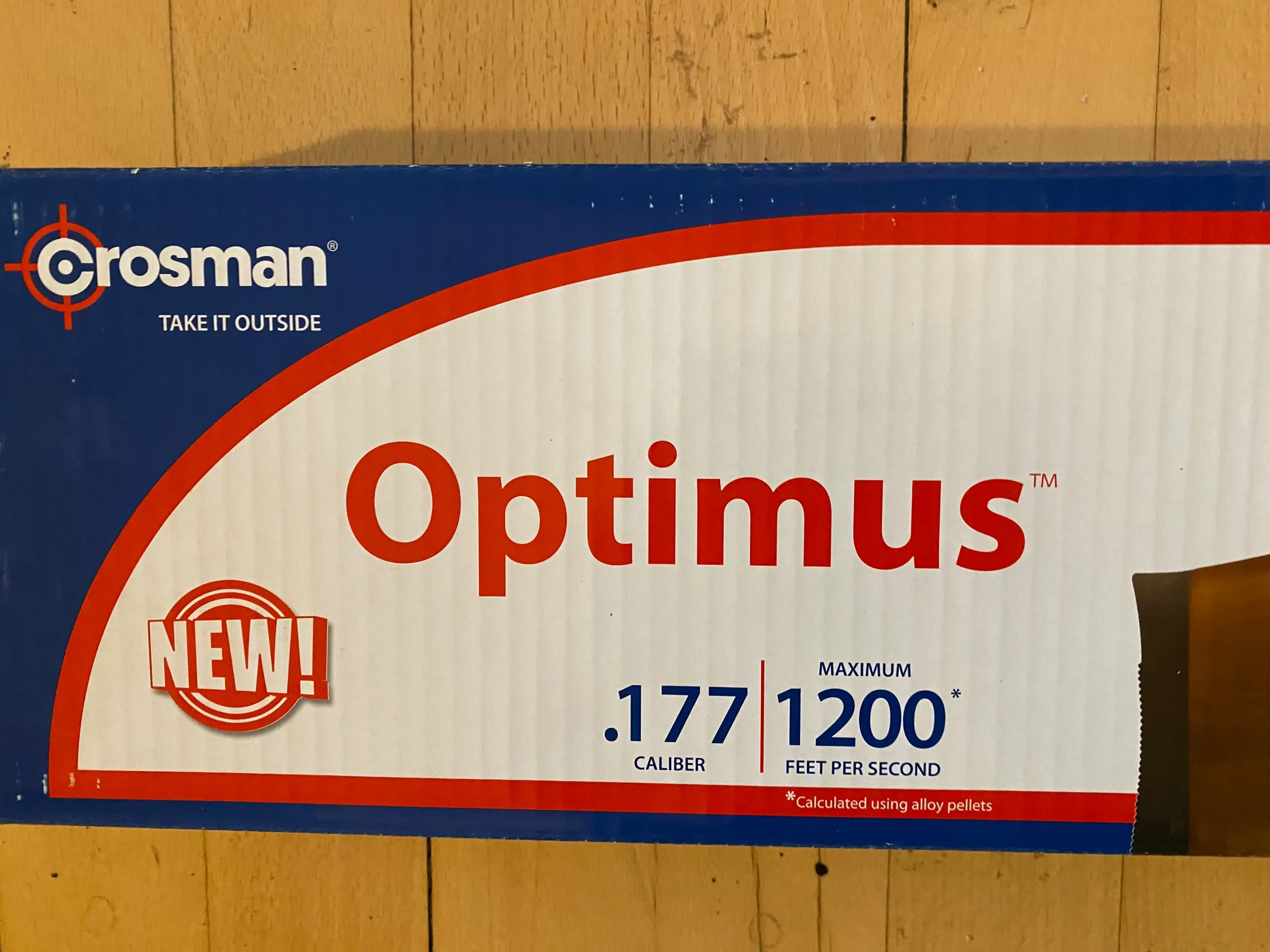 Luftriffel, Crosman Optimus, kaliber 4,5