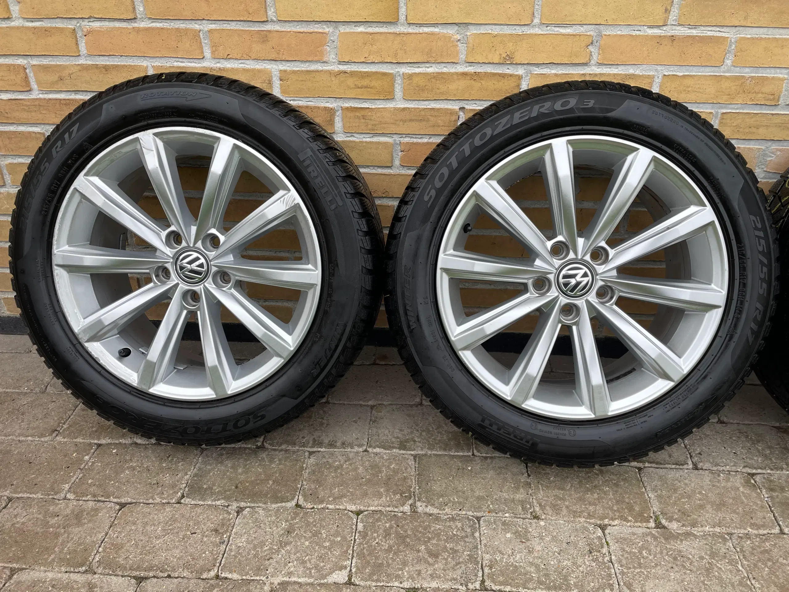 17” originale VW London vinterhjul