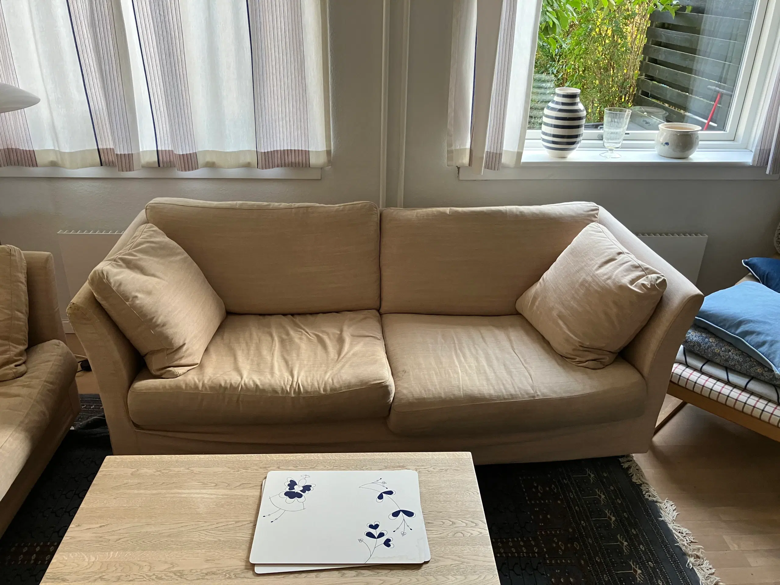 Gratis 3 og 2 pers sofa