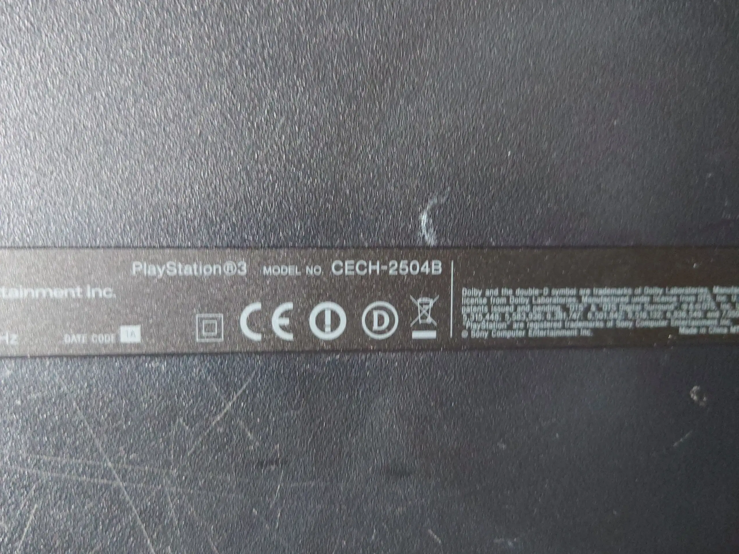 Playstaton 3 slim 320GB med controller