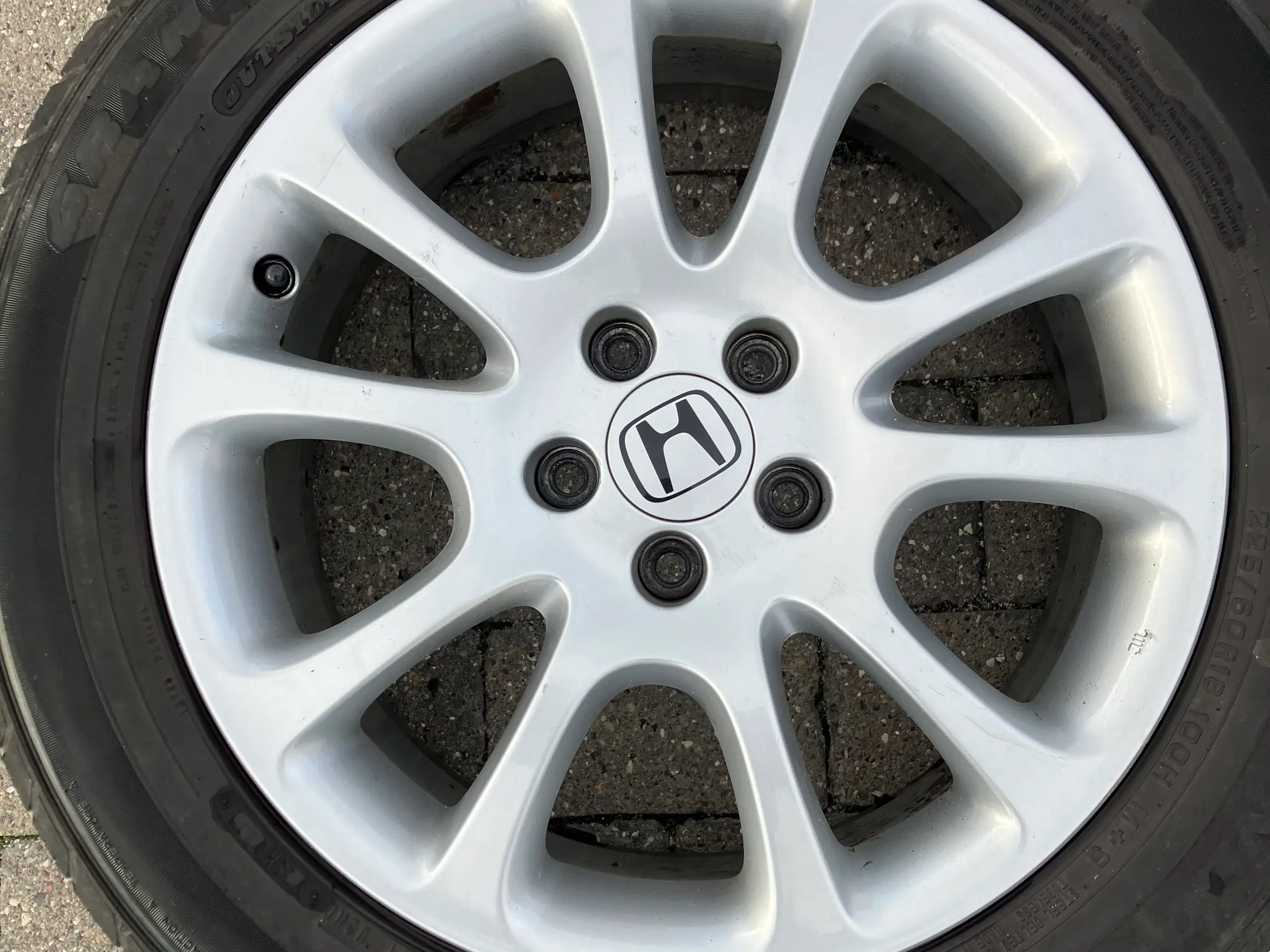 Honda alufælge 18” originale