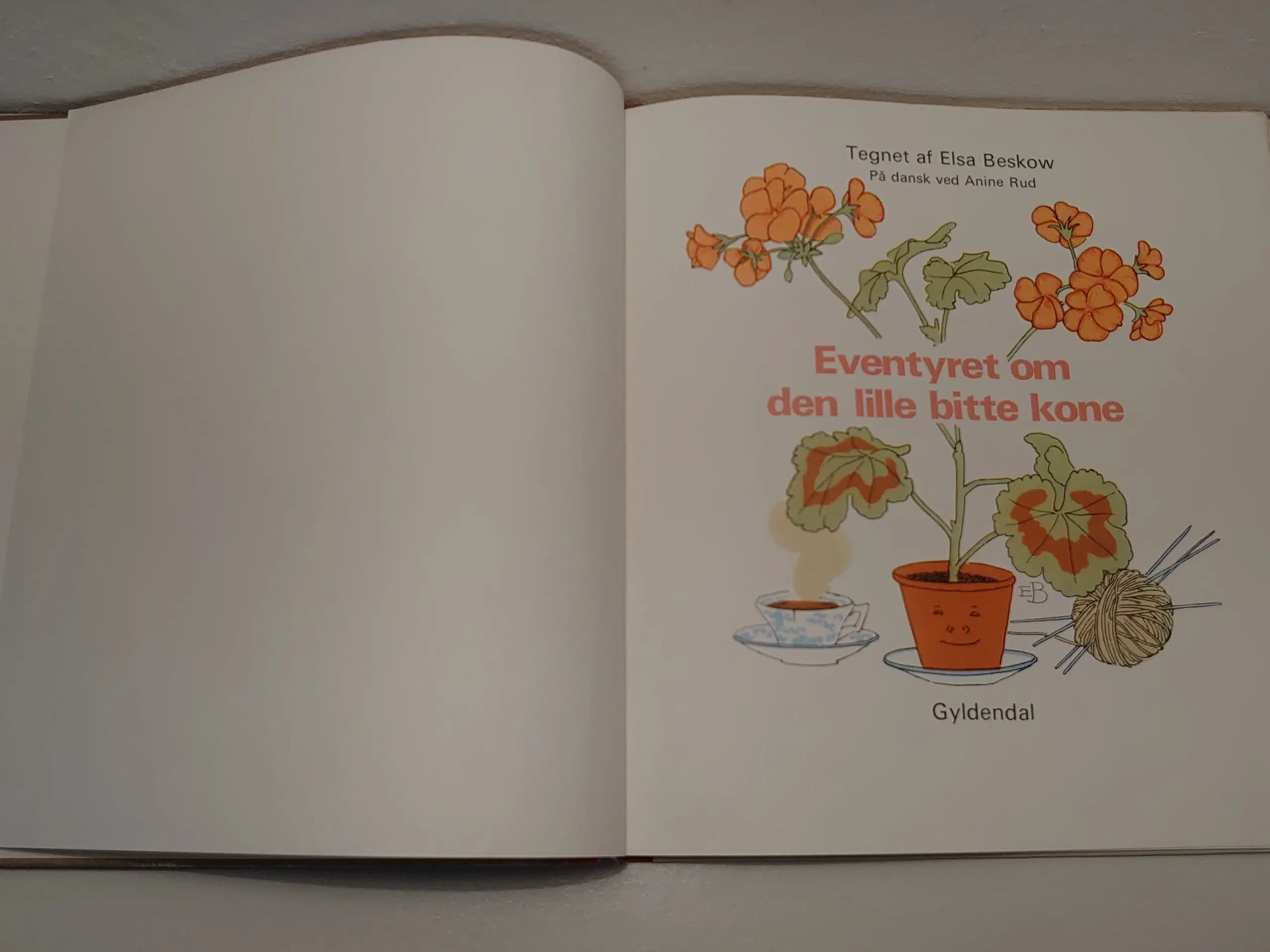 Elsa Beskow:Eventyret om den lille bitte kone.1982