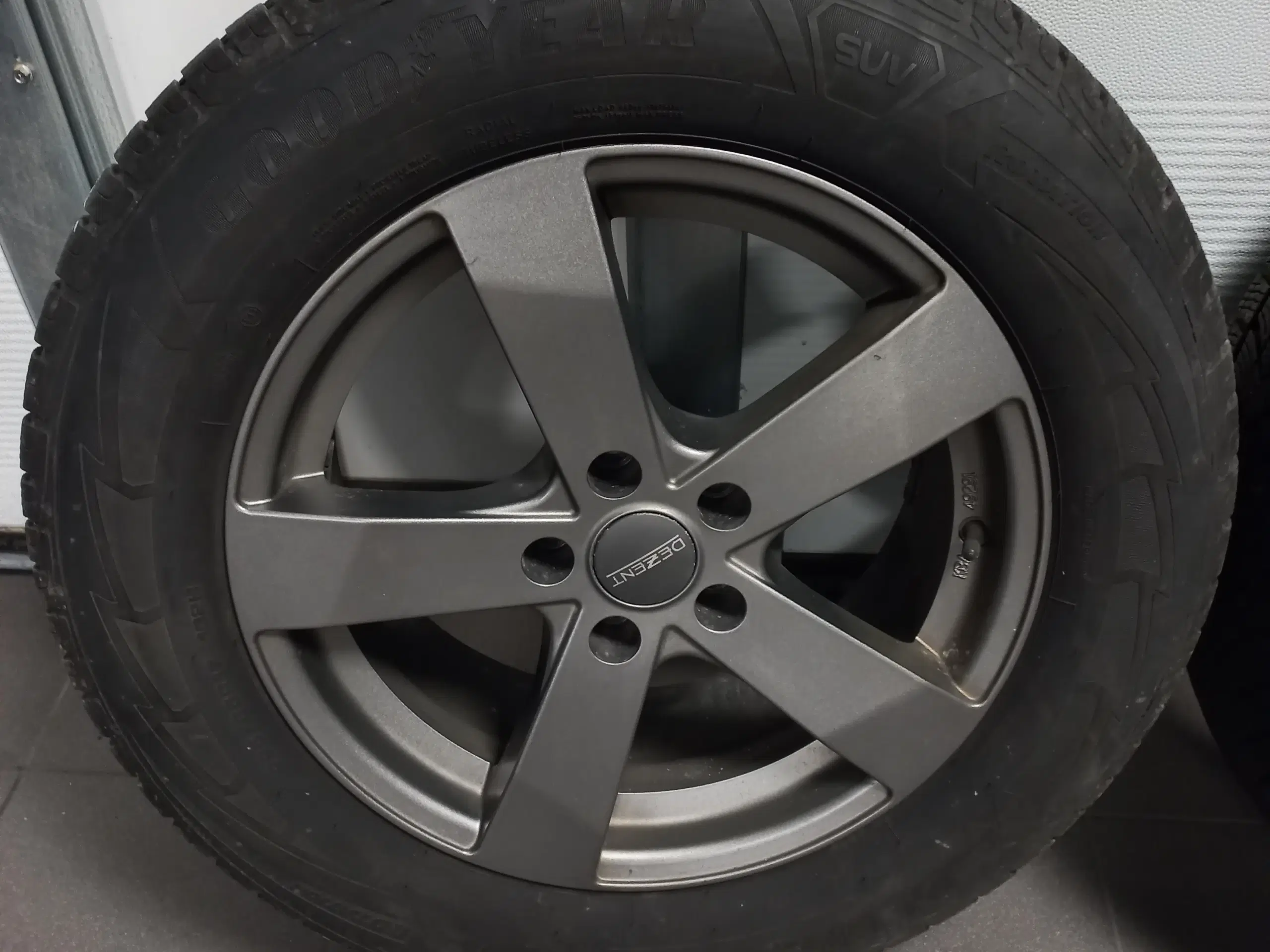 Alufælge 5x 112 m Goodyear Vinterdæk 225/65R17