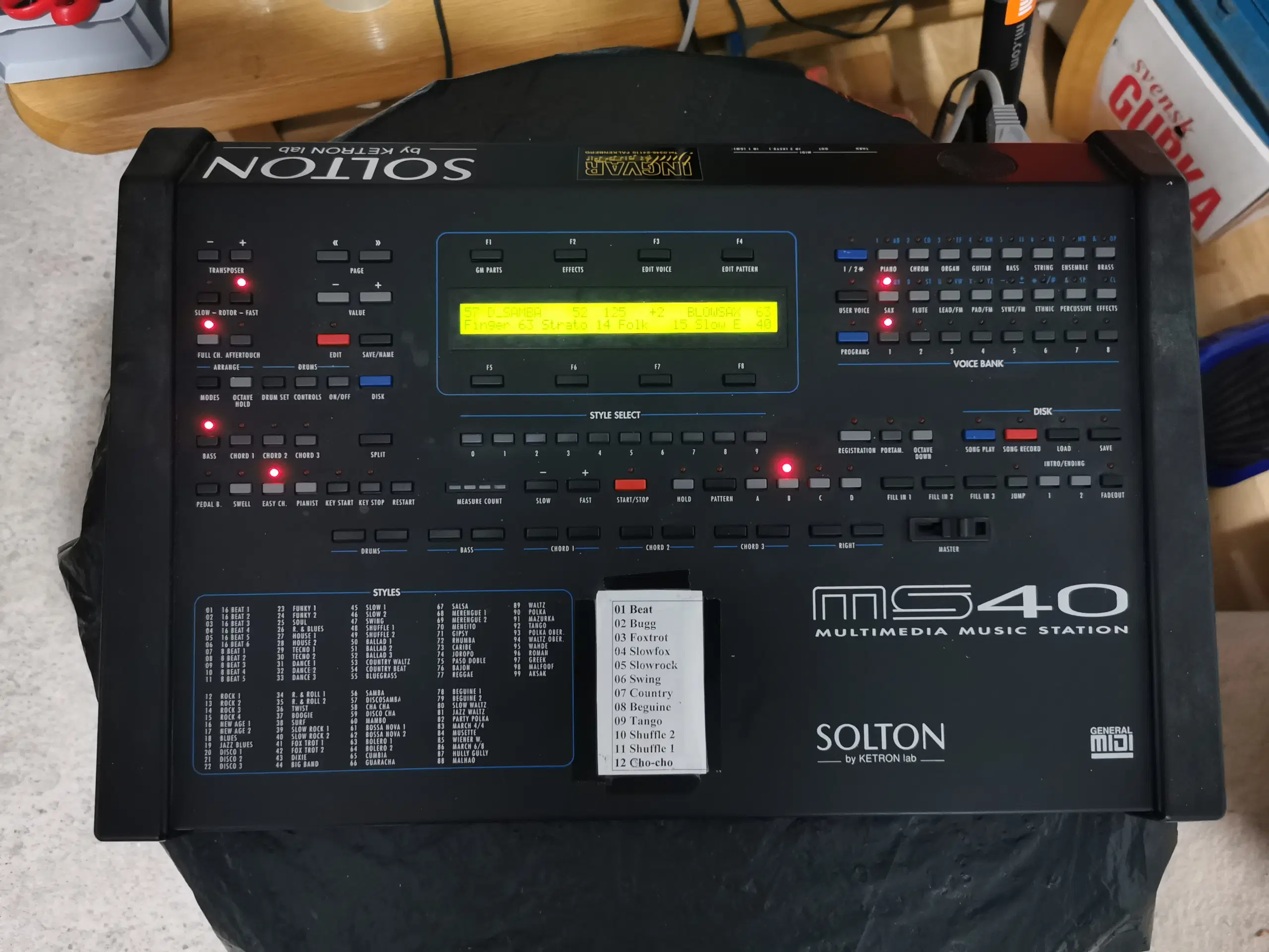 Ljudmodul Solton MS40 +fotkontroller