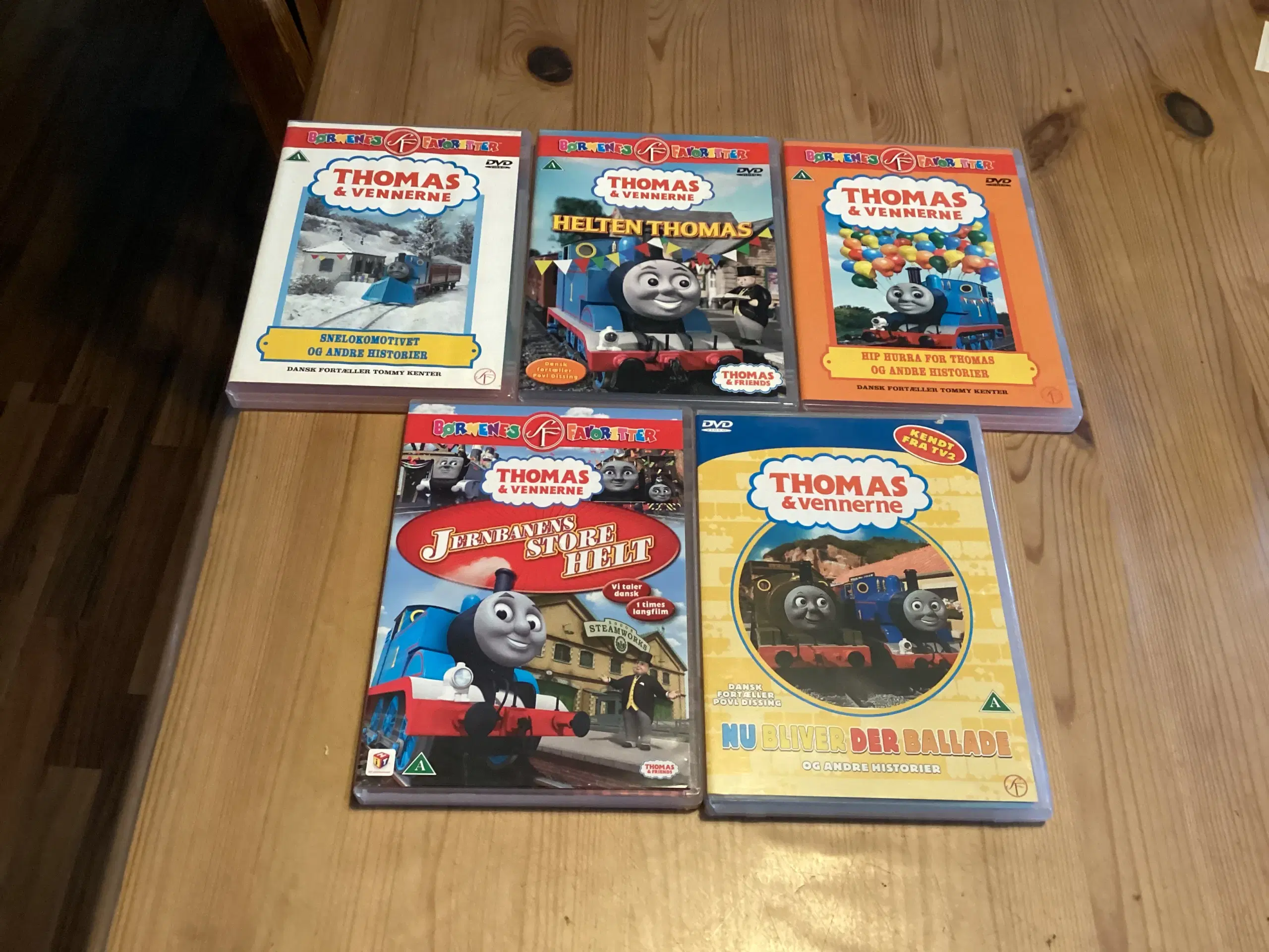 Thomas Tog og Vennerne Dvd Bøger