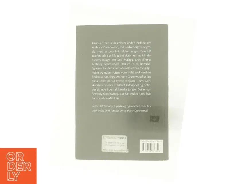 Anthony Greenwood og Gidslet i afrika af Renée Toft Simonsen fra Bog