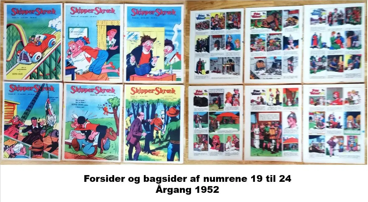 SKIPPER SKRÆK Komplet årgang 1952