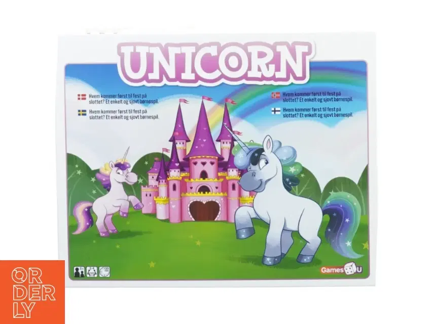 Unicorn spil fra Games For You (str 28 x 22 x 4 cm)
