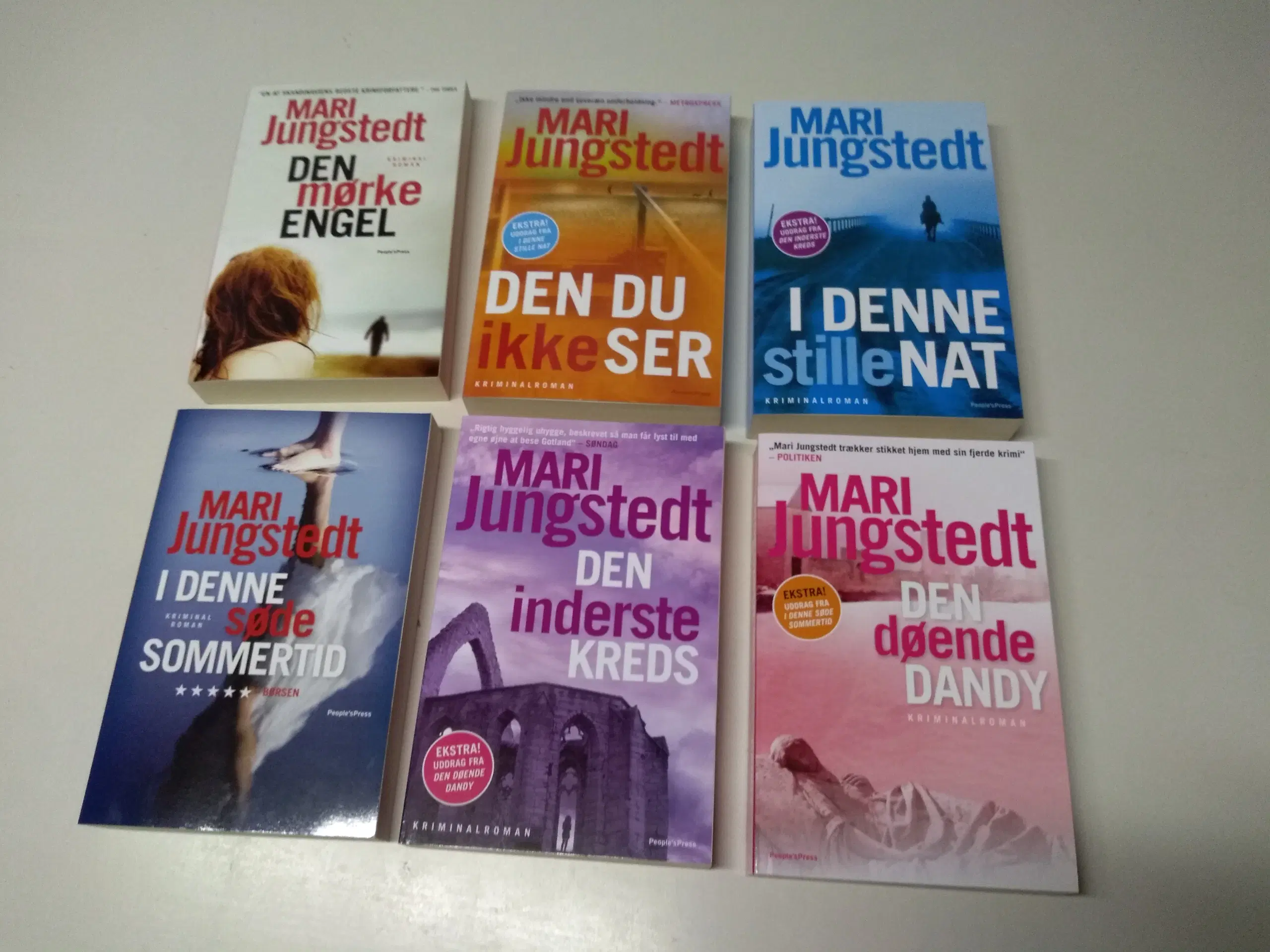 Bøger af Mari Jungstedt