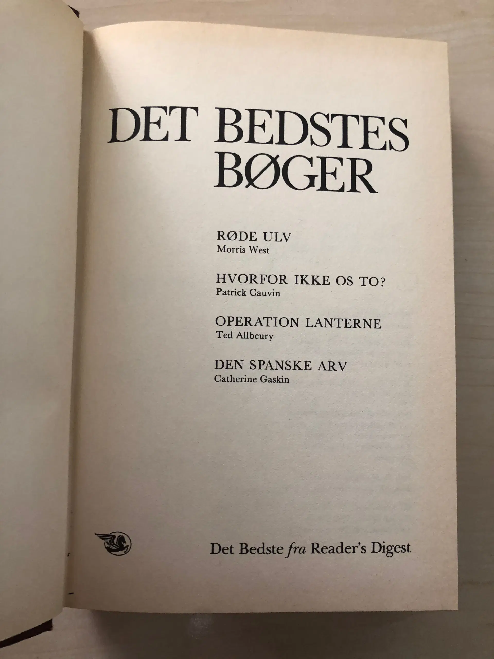 Bog: Det Bedstes bøger