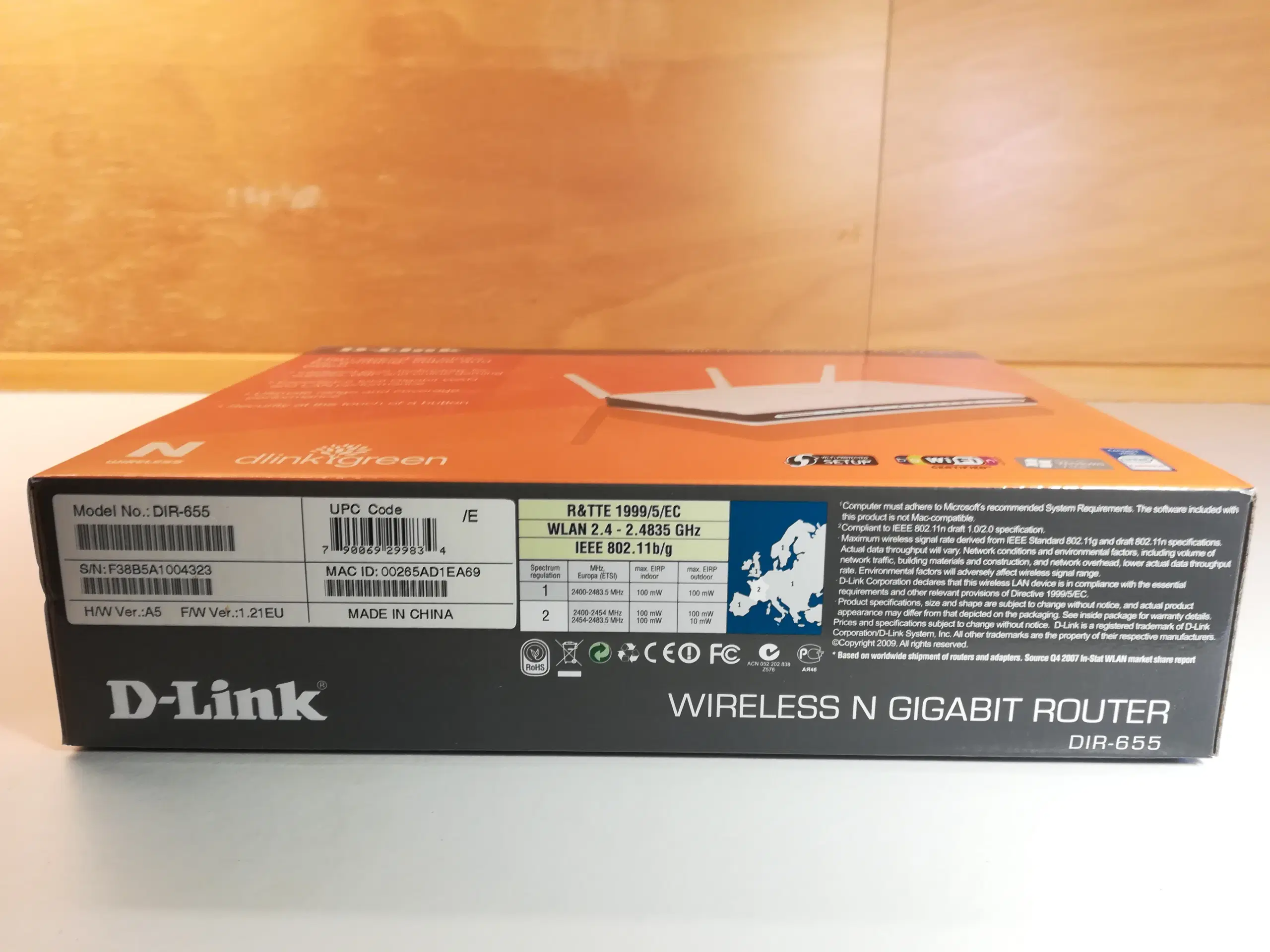 D-Link Wireless N Gigabit router DIR-655