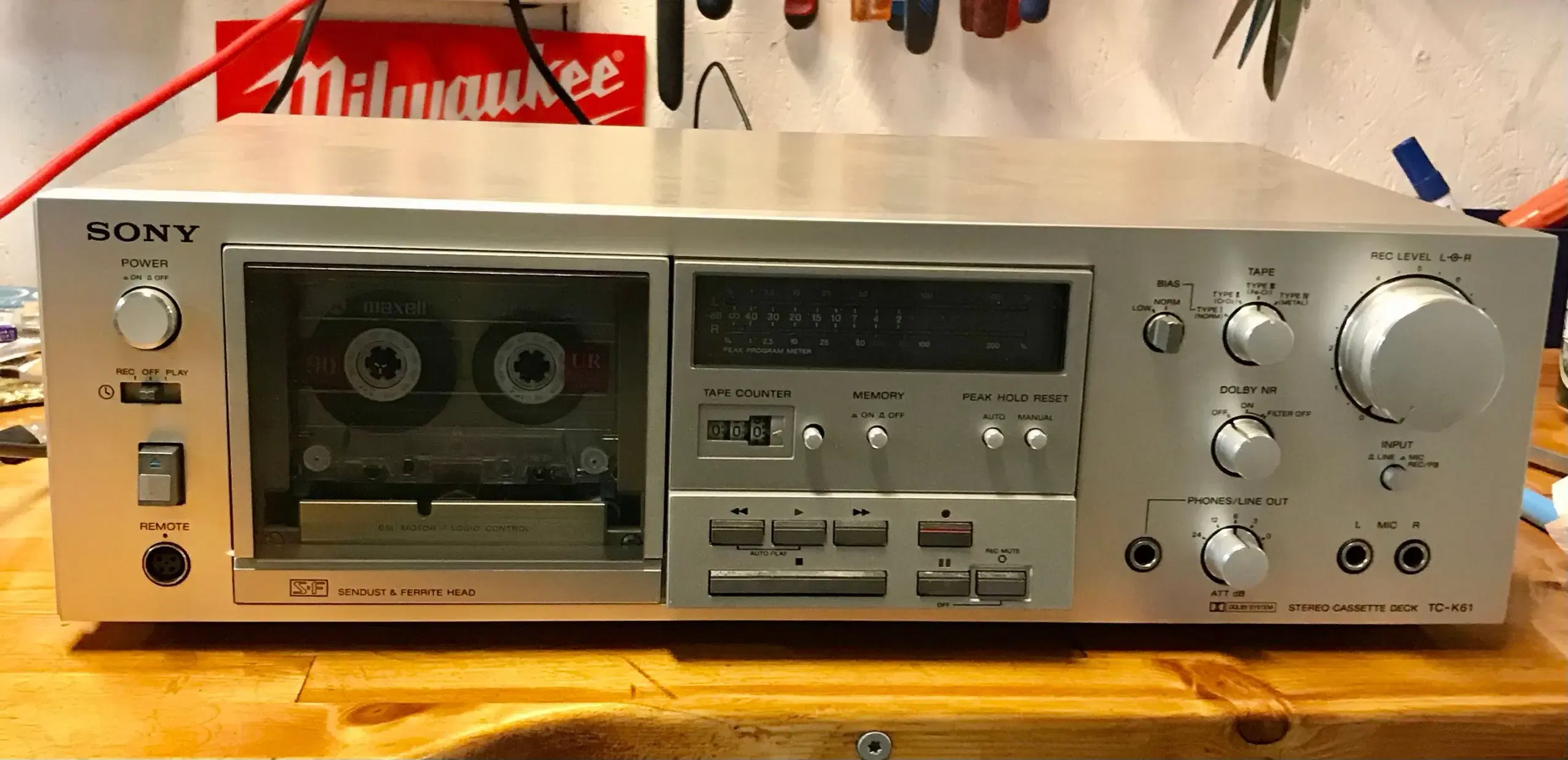 Sony kassette deck Tc-K61