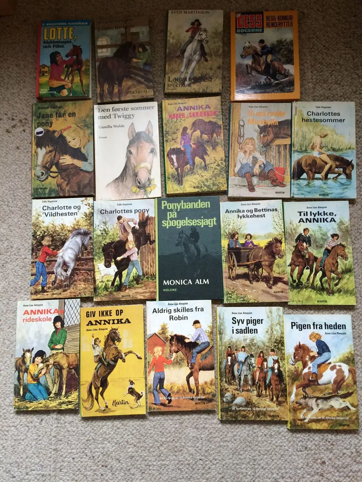 Gamle hestebøger