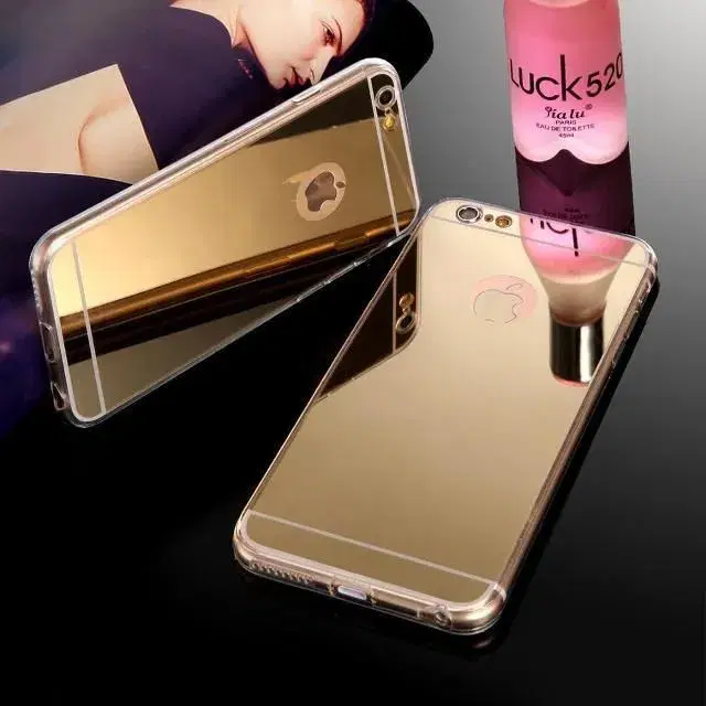 Guld spejl cover iPhone 5 5s SE 6 6s 7 8