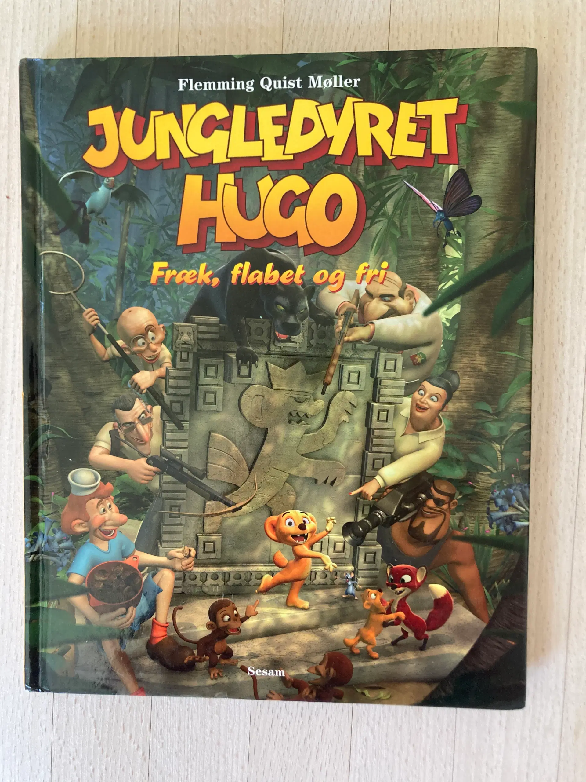 Jungledyret Hugo fræk flabet og fri