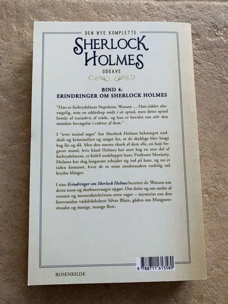 Sherlock Holmes bog