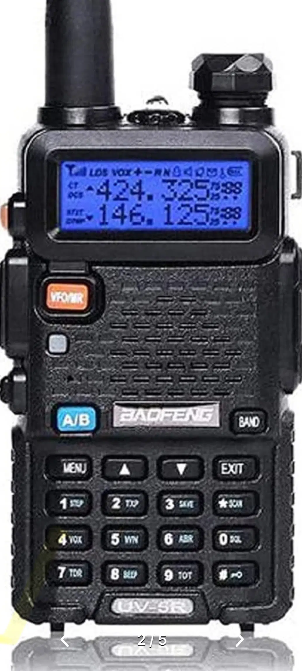 Baofeng UV-5R DK´s Billigeste Jagtradioer