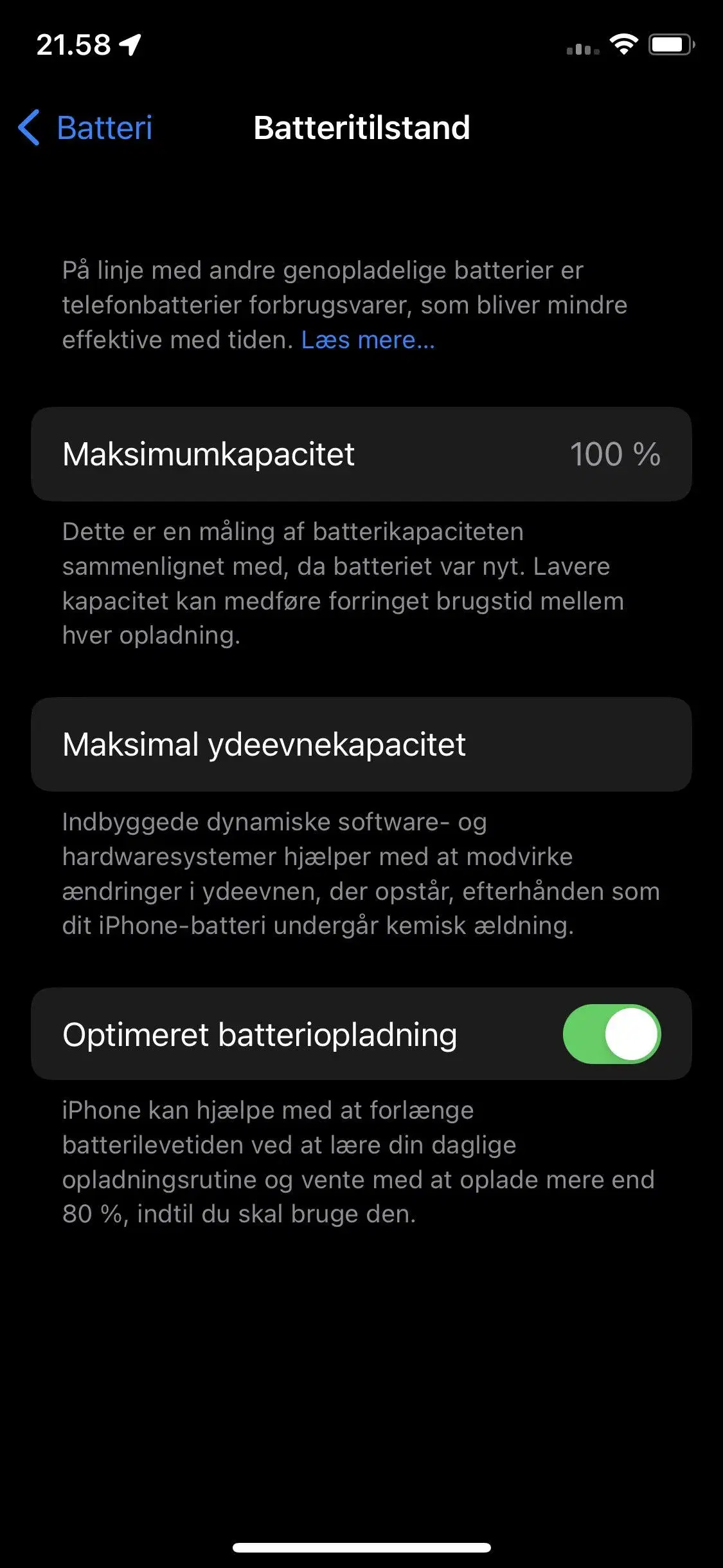 iPhone 11 Pro 256 gb - 100% batterikapacitet