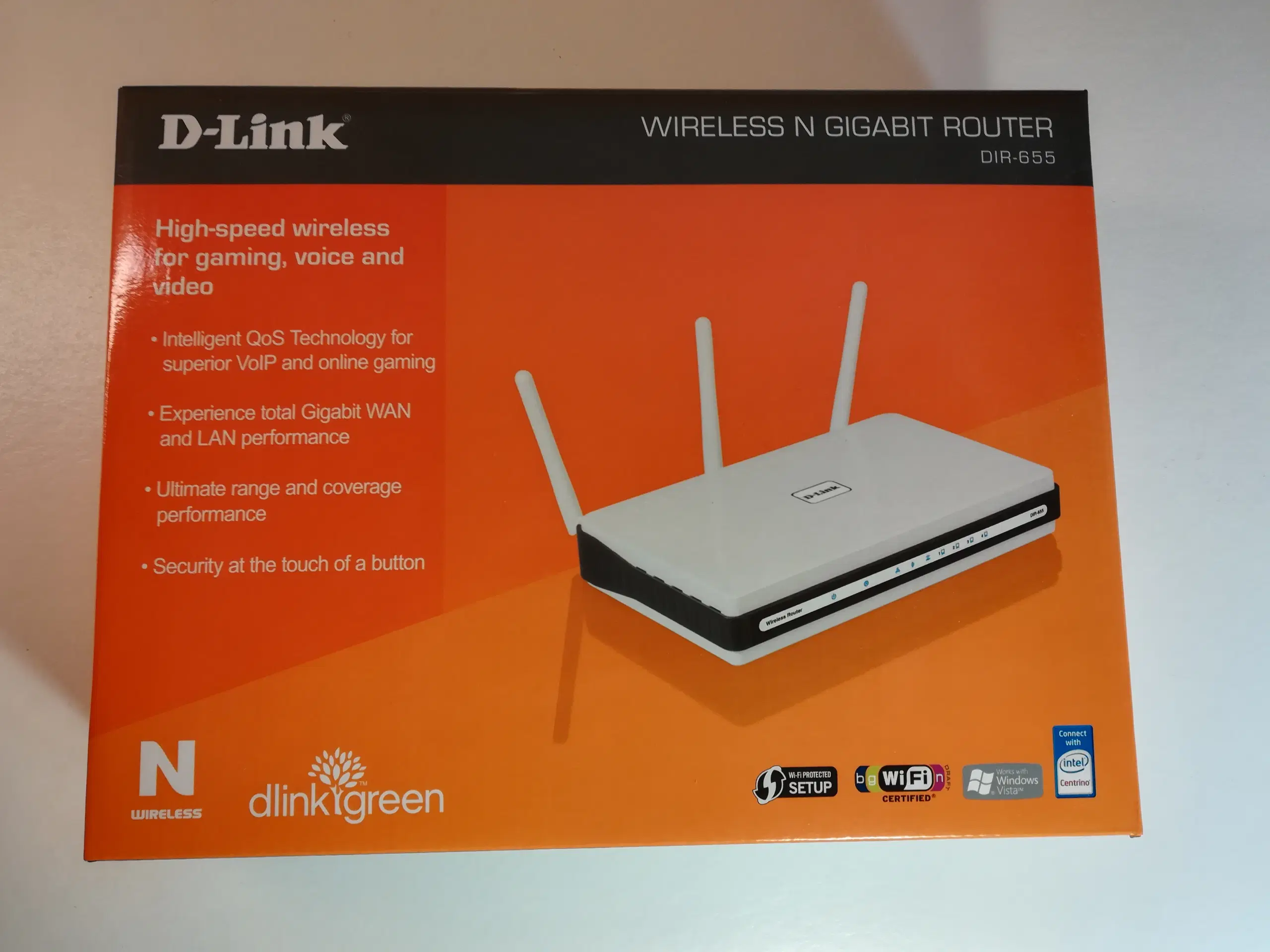 D-Link Wireless N Gigabit router DIR-655