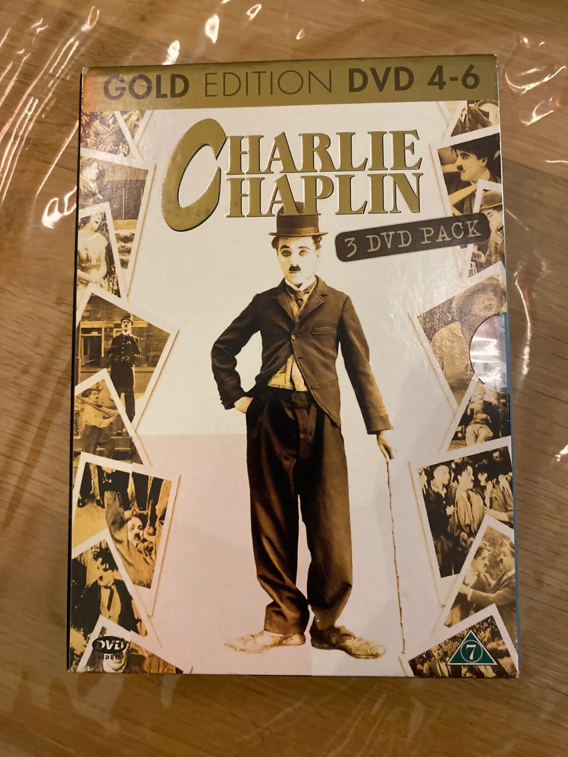 Charlie Chaplin DVD box 3 DVD