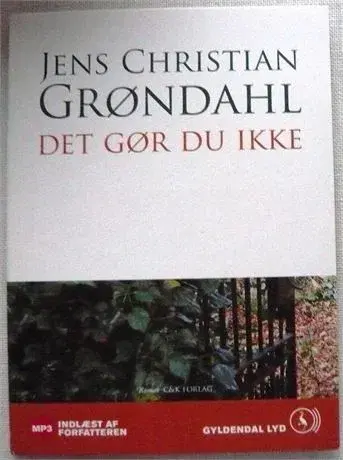 Lydbøger af Jens Christian Grøndahl