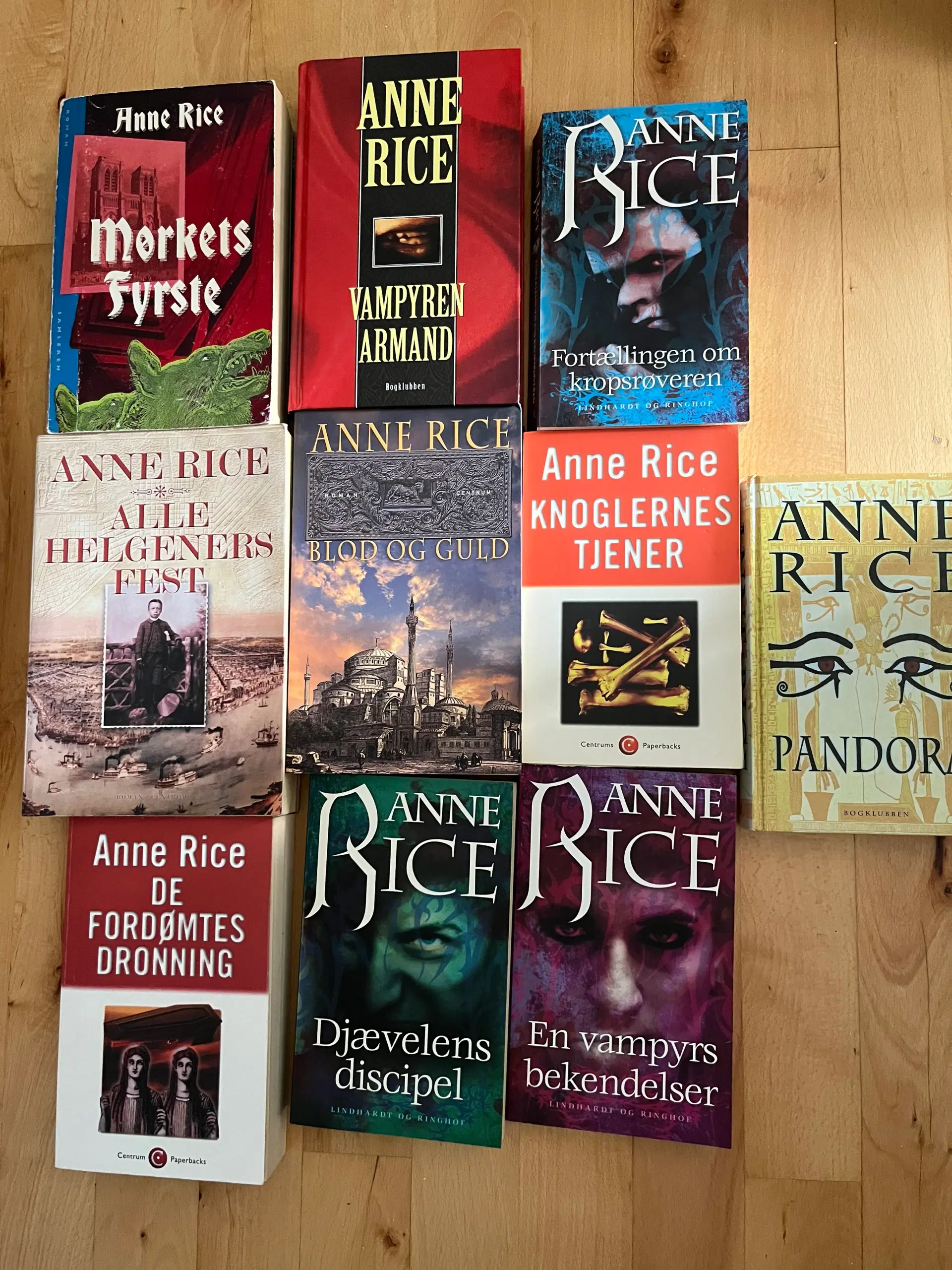 Bøger af Anne Rice