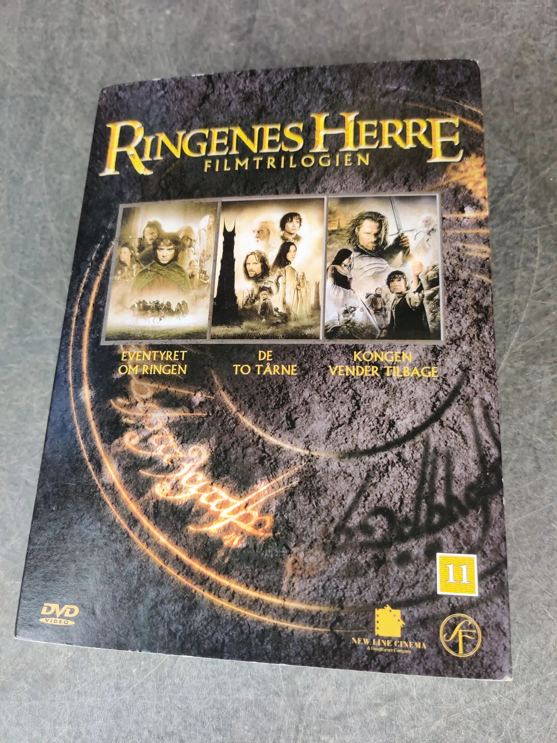 DVD RINGENES HERRE FILMTRILOGIEN