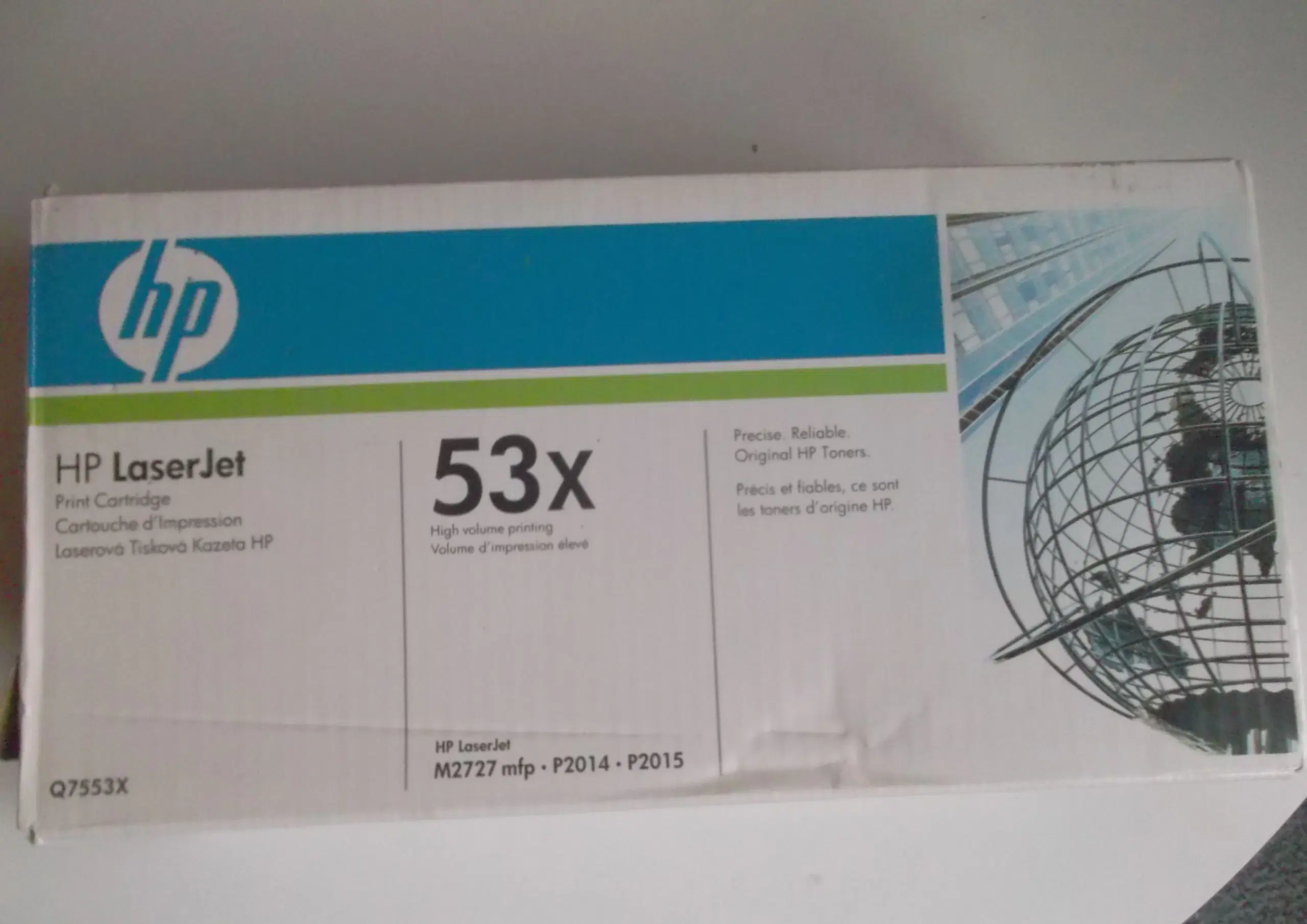 hp Q7553X toner CARTRIDGE P2015 HIGH YIELD