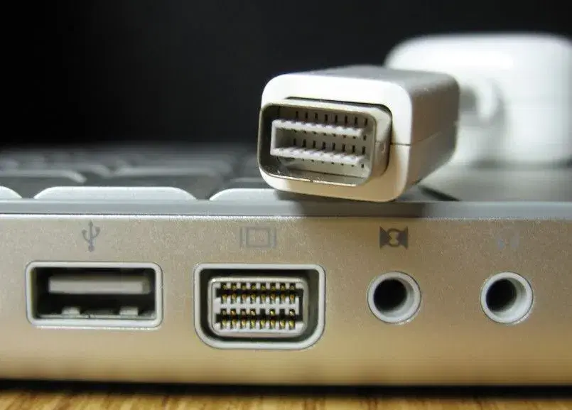 Apple Mini-DVI til DVI-D hun adapter 24 + 1 Pins