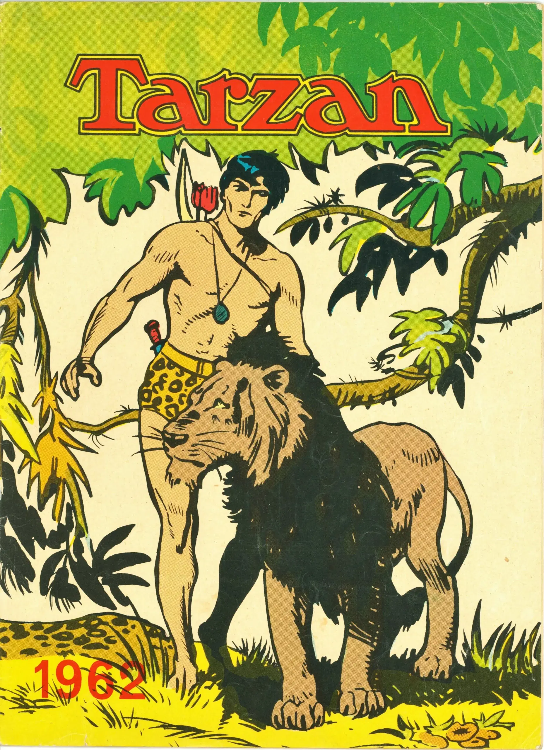 Tarzan tegneseriehæfter 1962