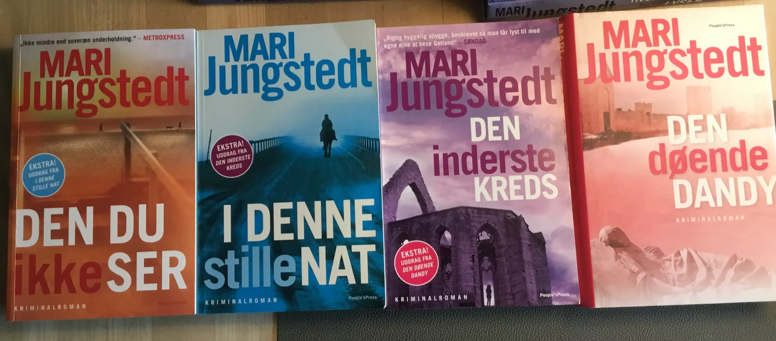 Mari Jungstedt 16 bøger Gotlandserien