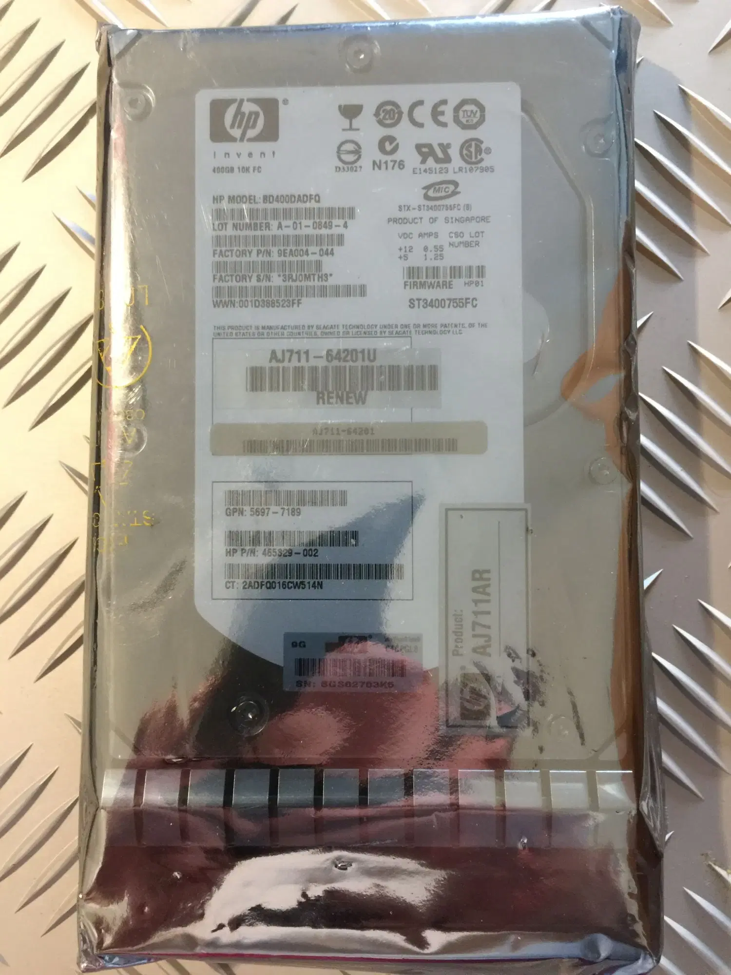 Seagate Cheetah Fiber Channel Disk 400 GB