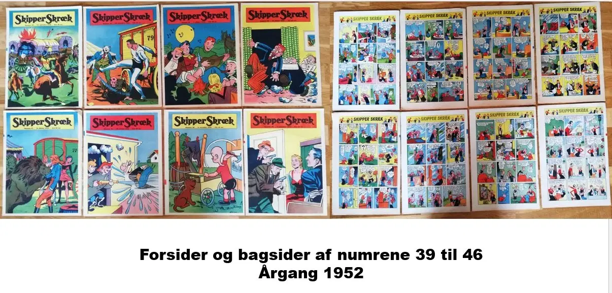 SKIPPER SKRÆK Komplet årgang 1952