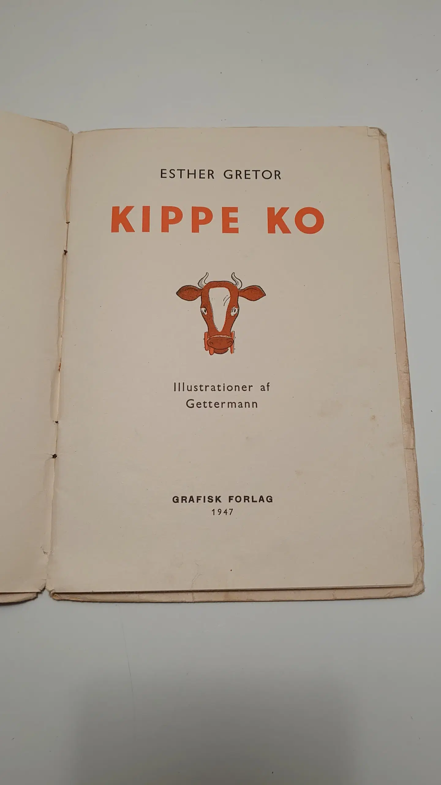 Esther Gretor: Kippe Ko Grafisk Forlag 1947