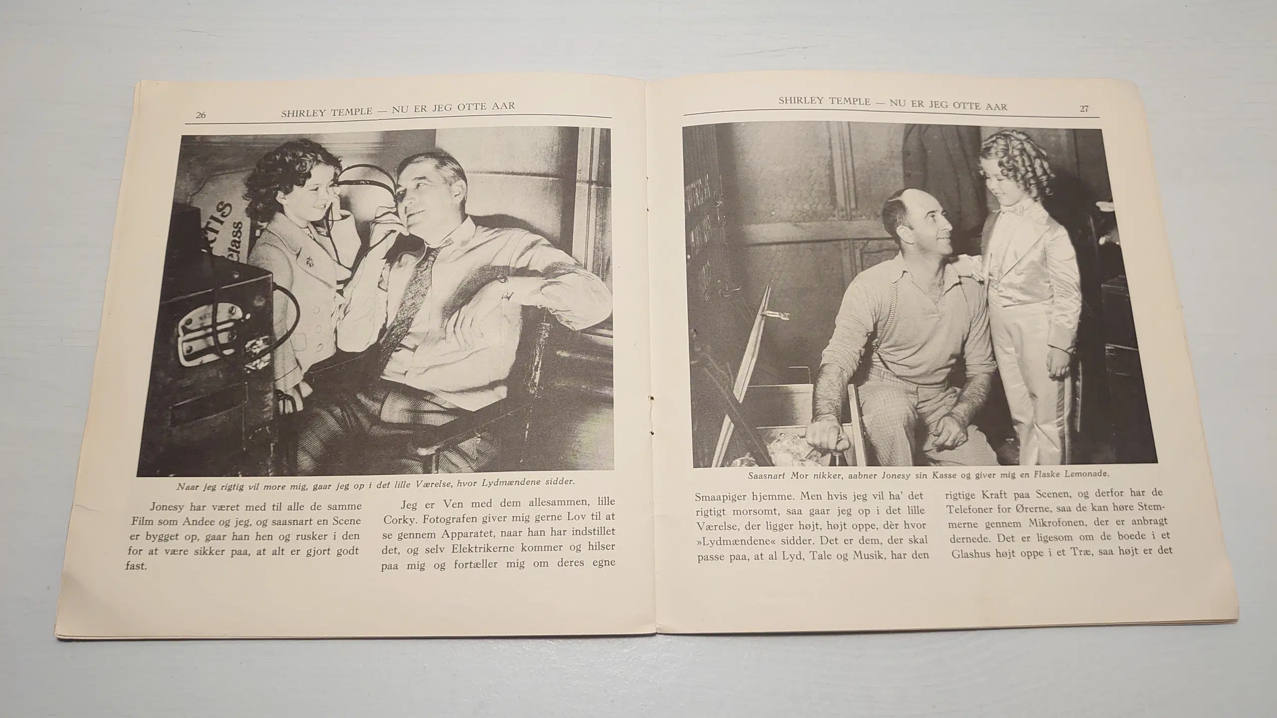 Shirley Temple: Nu er jeg otte aar Branner 1938