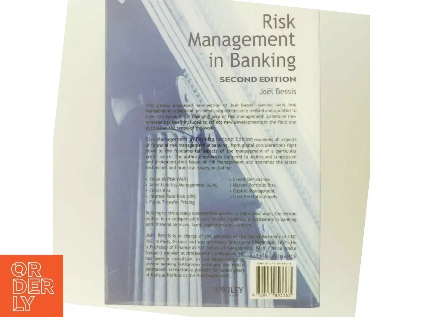 Risk management in banking af Joël Bessis (Bog)