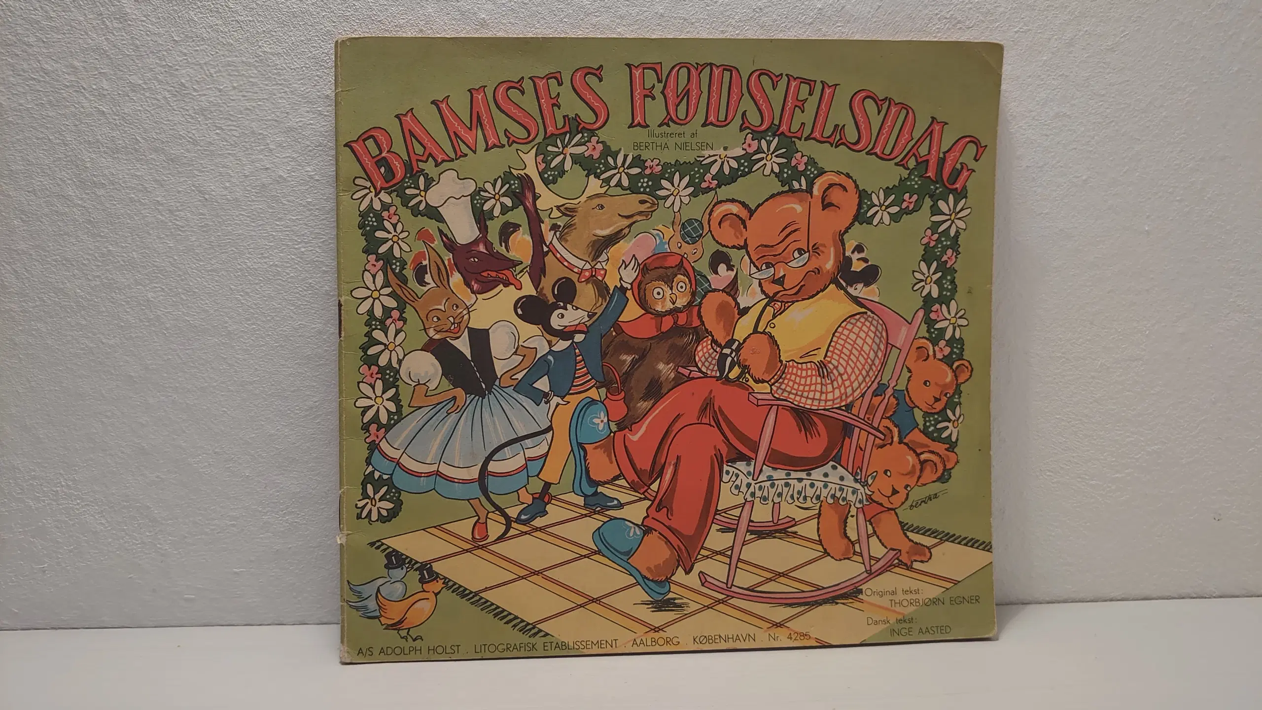 Inge Aasted:Bamses Fødselsdag Adolph Holst 4285