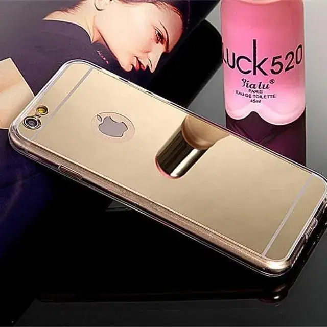 Guld spejl cover iPhone 5 5s SE 6 6s 7 8