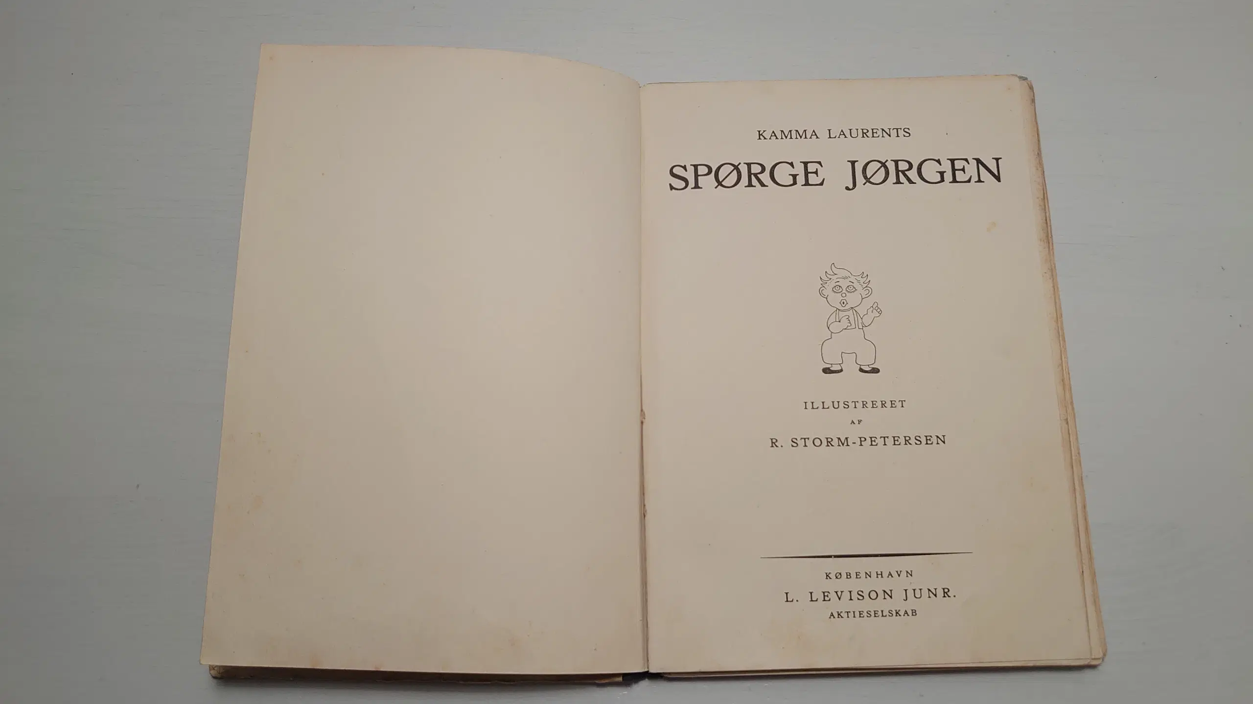 Kamma Laurents: Spørge Jørgen 1udg1oplag 1944