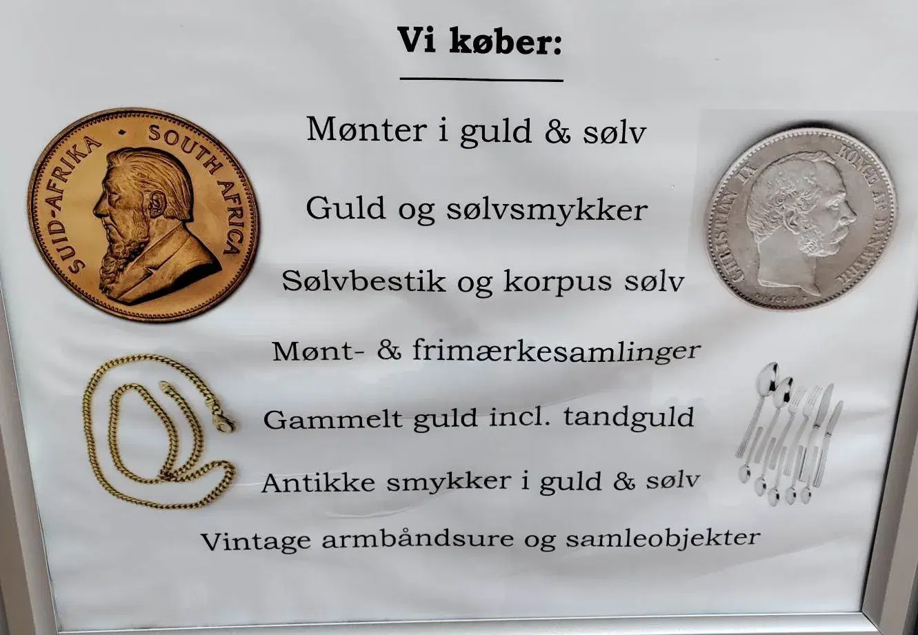 og sølv købes til højeste dagspris! | Odense C - GulogGratis.dk