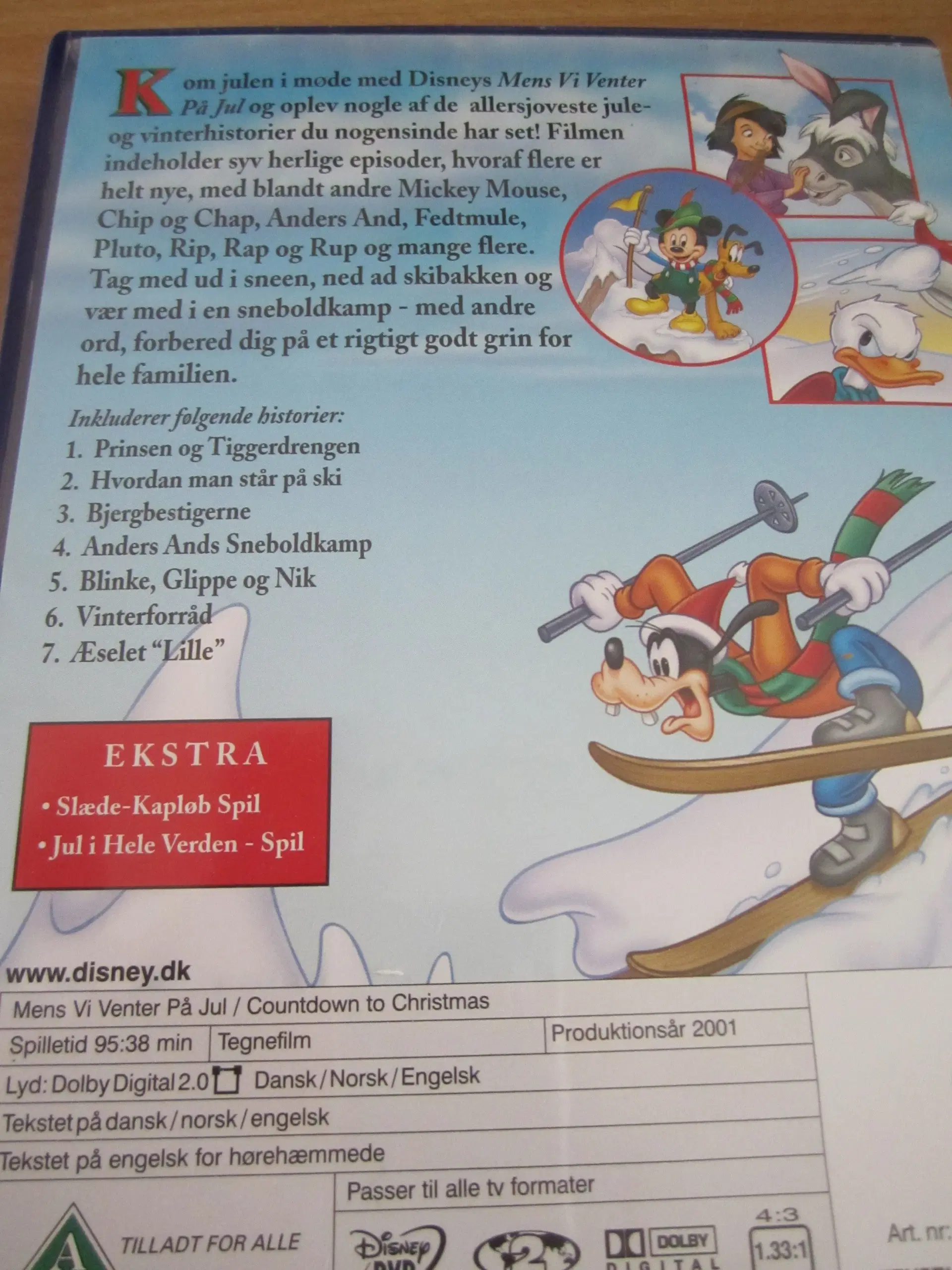 WALT DISNEY Mens vi venter på jul