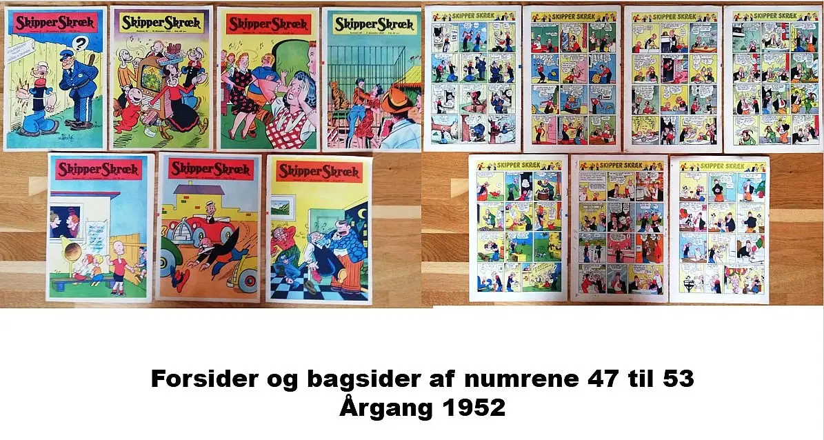 SKIPPER SKRÆK Komplet årgang 1952