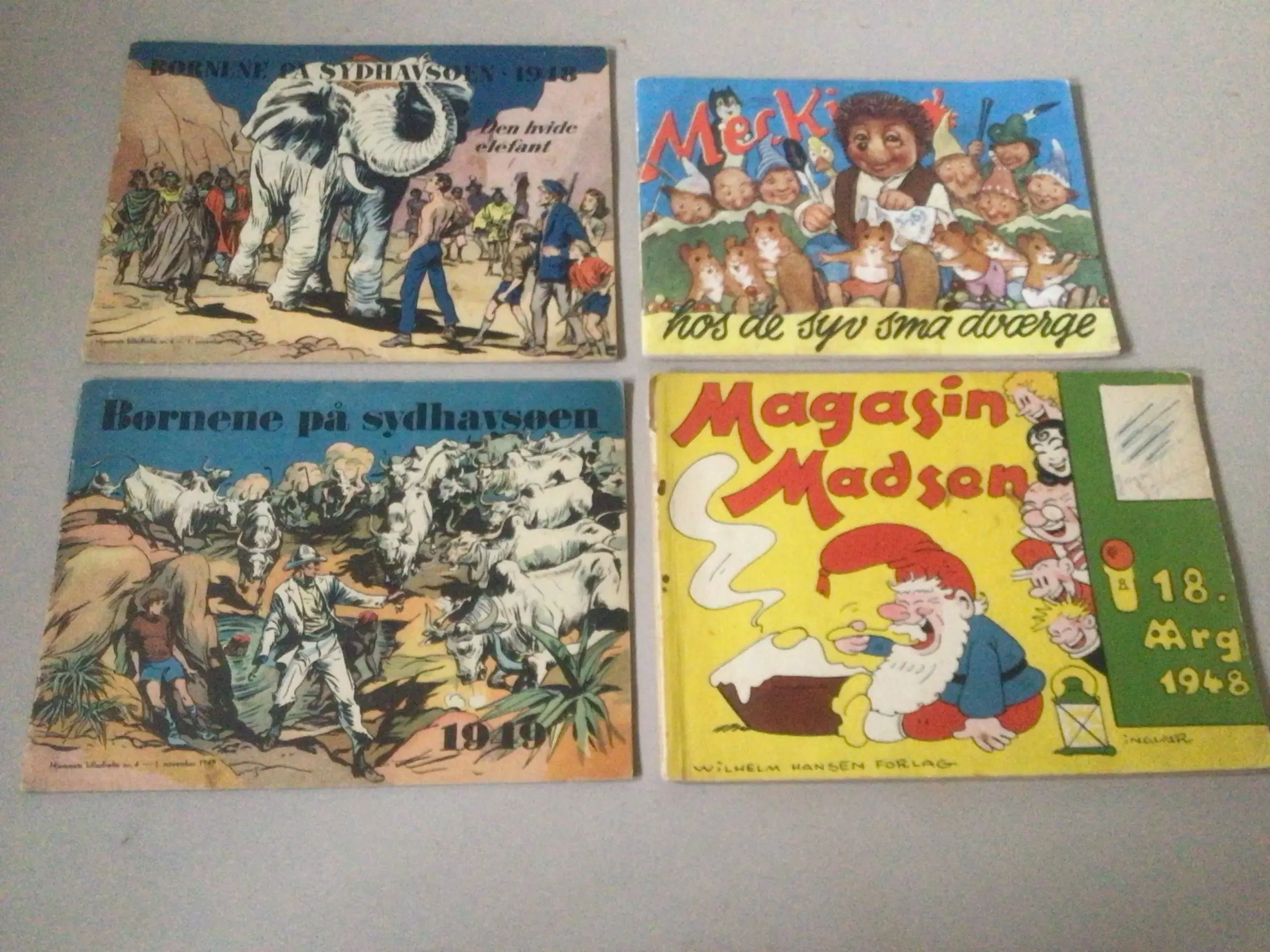 Tegneserier fra 1940’erne - 60’erne