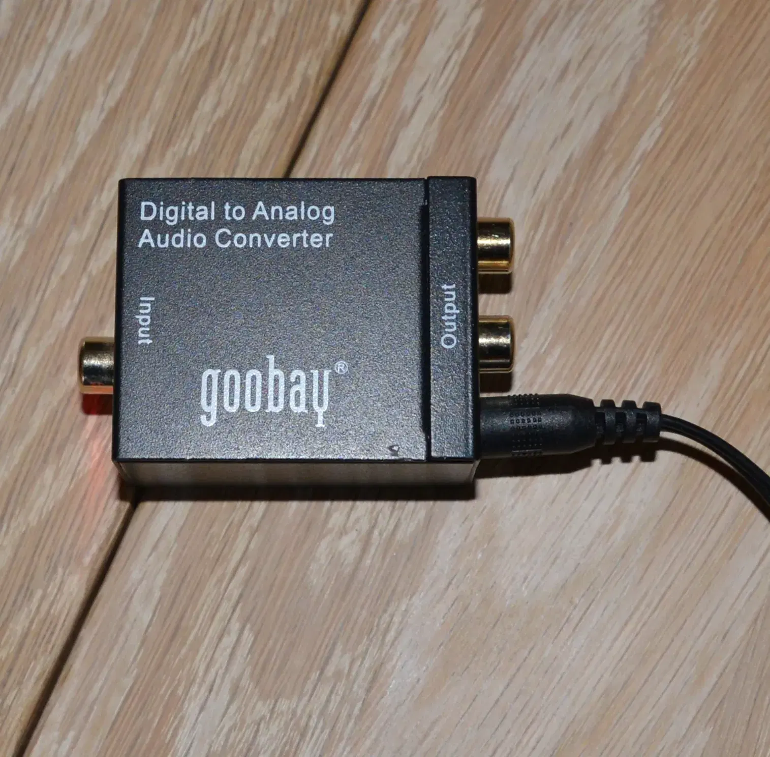 Digital til analog audio converter