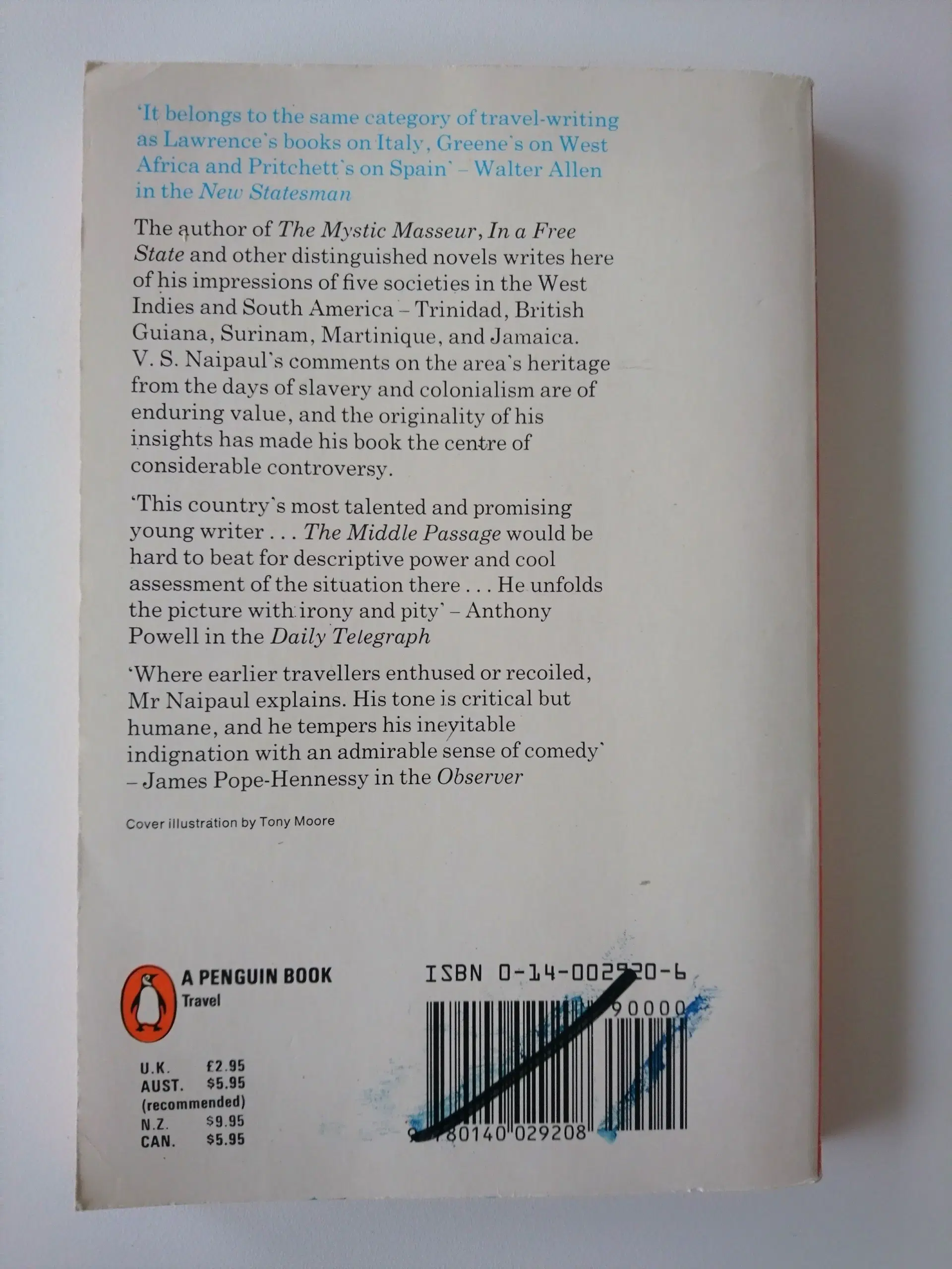 The Middle Passage V S Naipaul