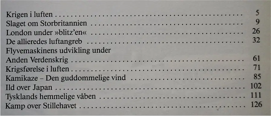 ANDEN VERDENSKRIG – Krigen i luften