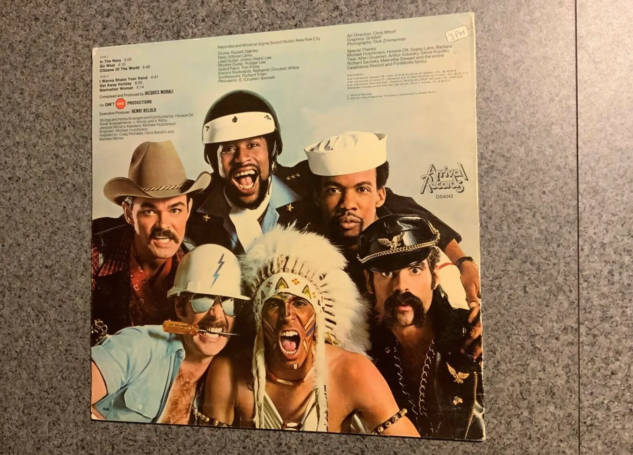 LP: Village People - Go West