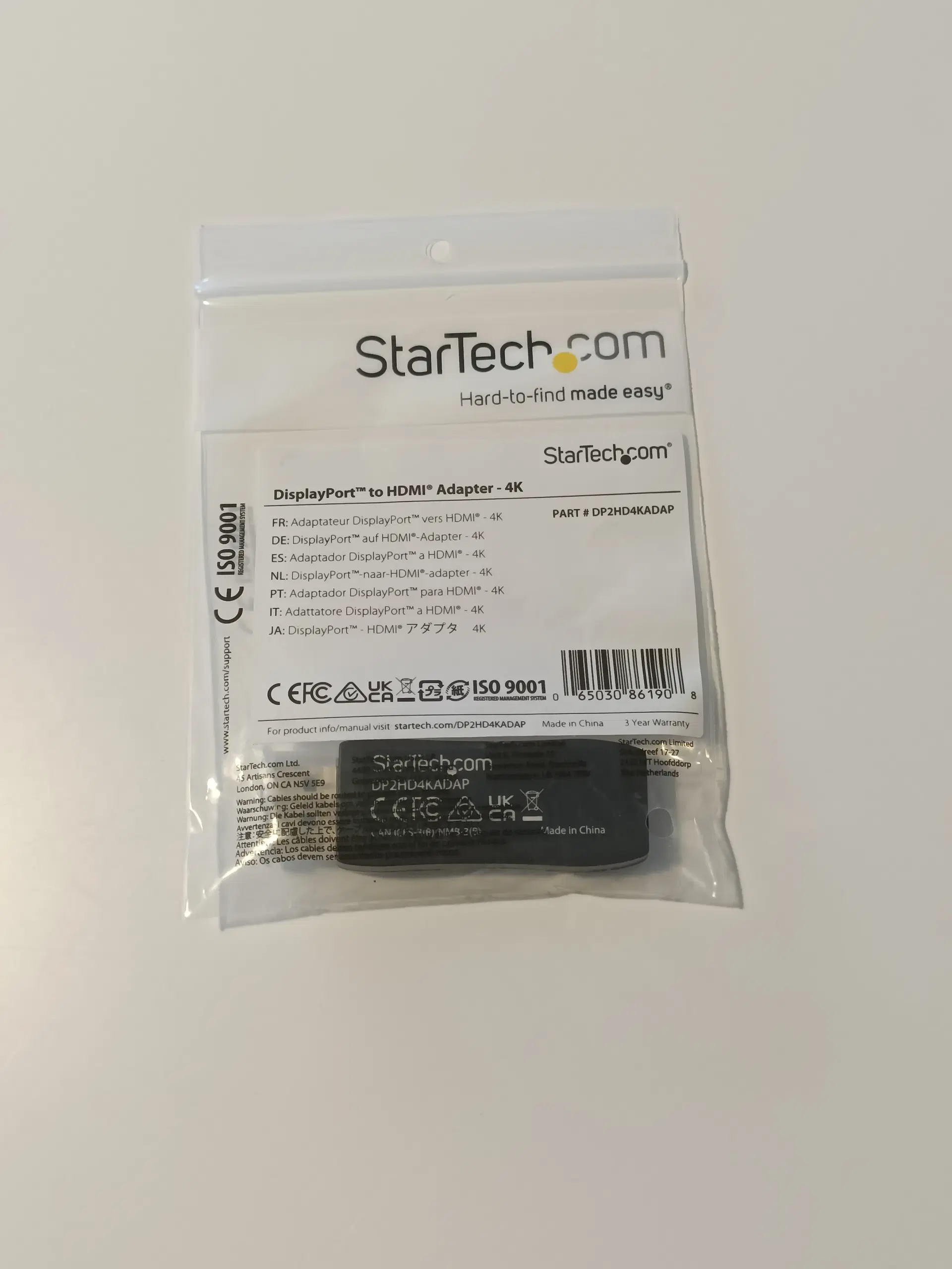 STARTECH Passiv DisplayPort till HDMI-adapter